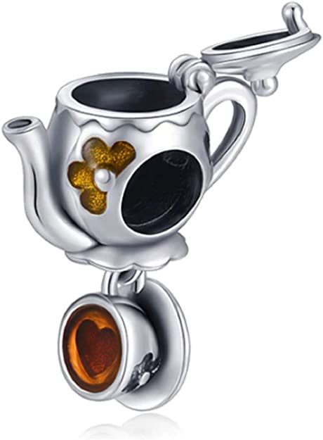Pandora Tea Cup Flower Charm