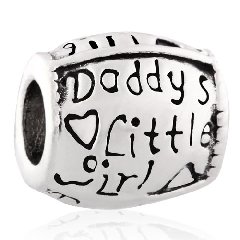 Pandora Words With Daddys Little Girl Love Charm
