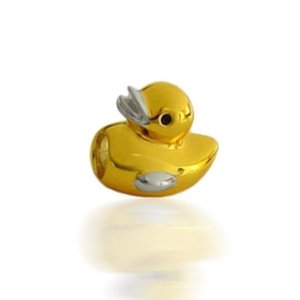Pandora Yellow Ducky Bead