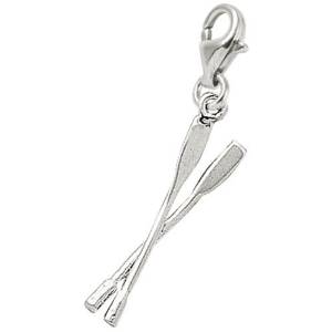 Rembrandt Crew Oars With Lobster Clasp Pendant Charm