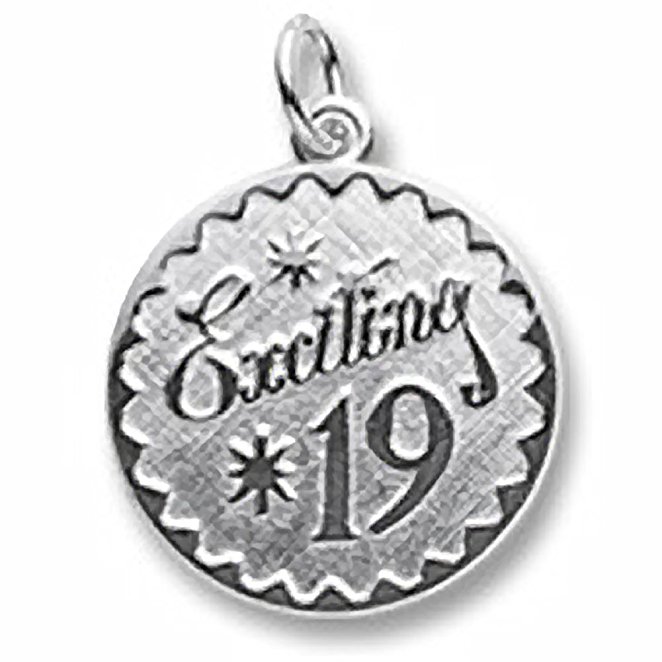 Rembrandt Exciting 19 Birthday Charm