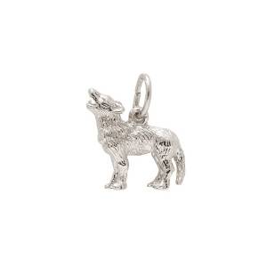 Rembrandt Silver Wolf Charm