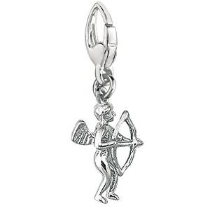 Sterling Silver 3D Cupid Charm